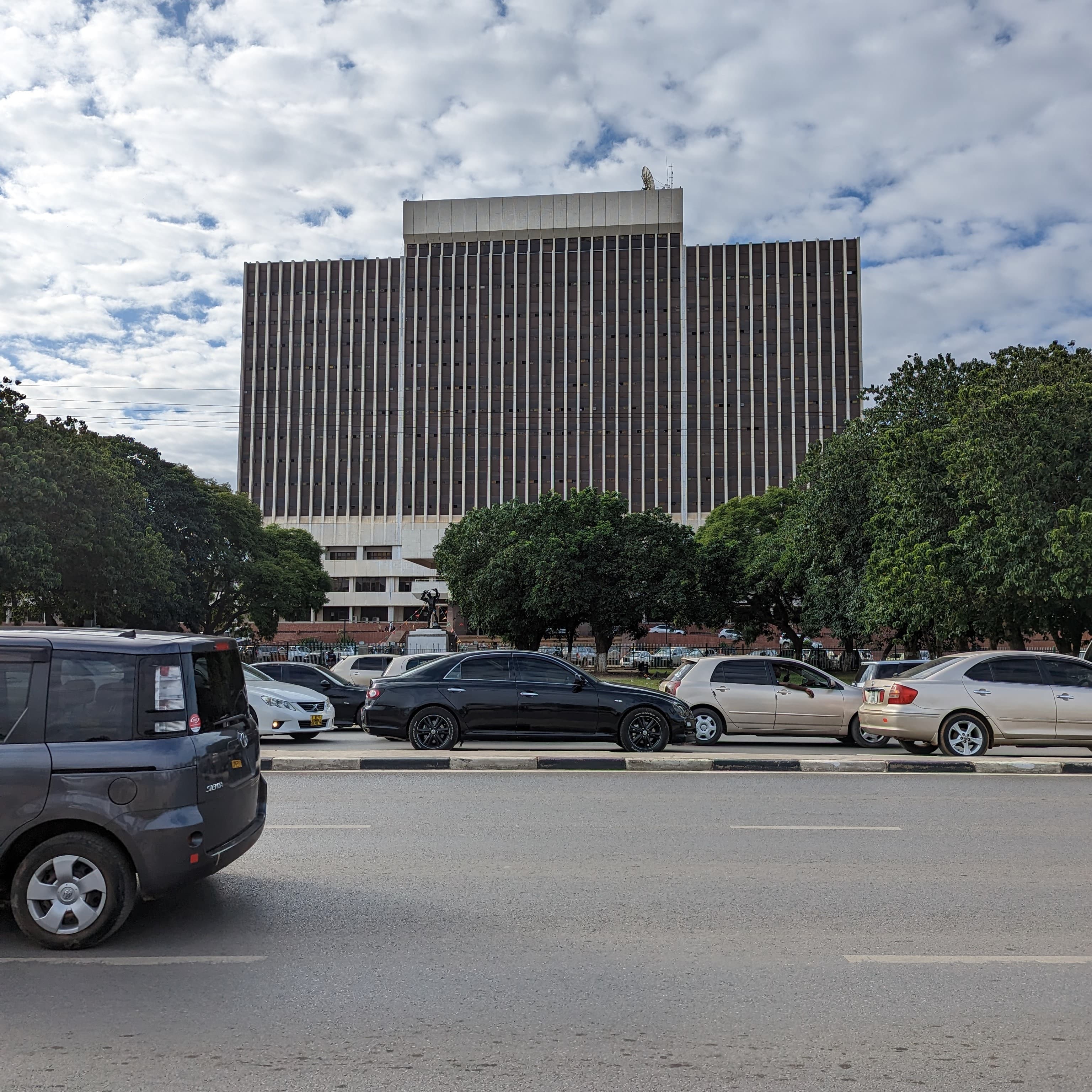 A picture of the government complex